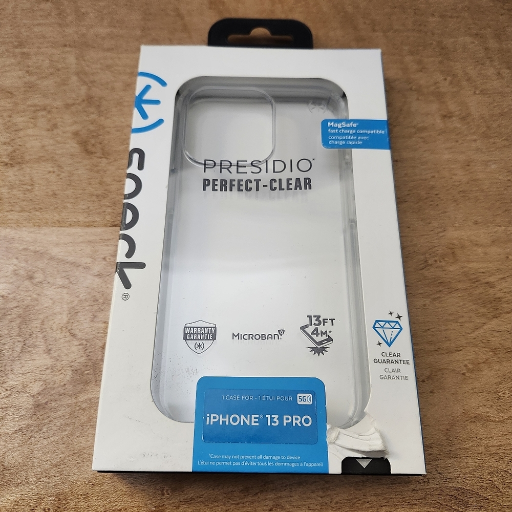 Speck Presidio Perfect Clear for iPhone 13 Pro